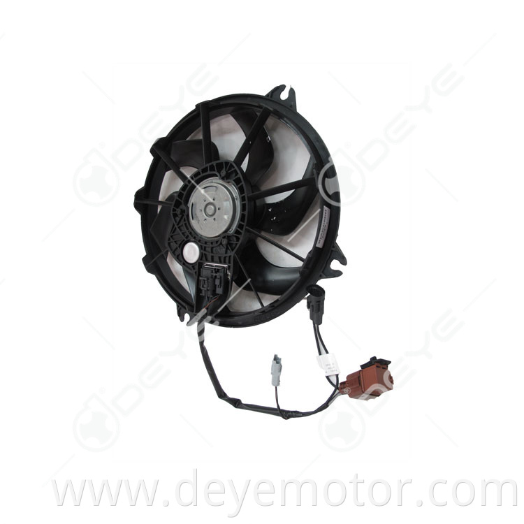 1253.N8 1253.T3 1253.L6 cooling fan with radiator for Peugeot 407